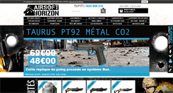 Desktop Screenshot of airsoft-horizon.fr